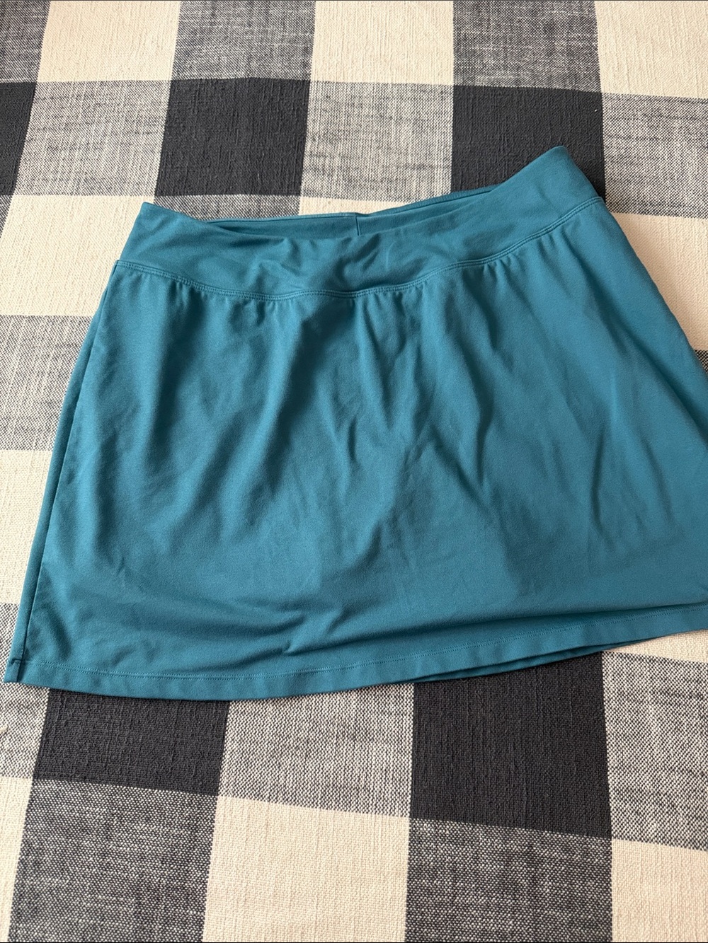 Title Nine Teal Performance Mini Skirt